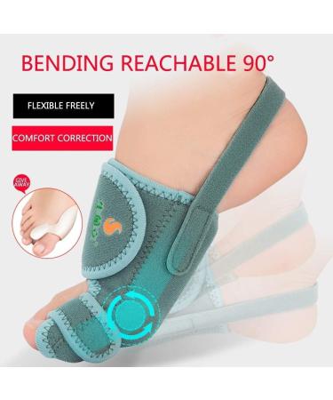Bunion Corrector Adjustable Splint for Pain Relief - Valgus Big Toe Joint Support with Soft Pads - Toe Spacers and Straightener - Right Size - Buy Online on GoSupps.com