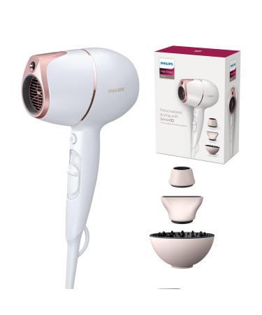 Philips Consumer Philips Hairdryer Prestige personalized SenseIQ technology to protect against overheating infrared sensor ion technology incl diffuser and styling nozzles model BHD62800