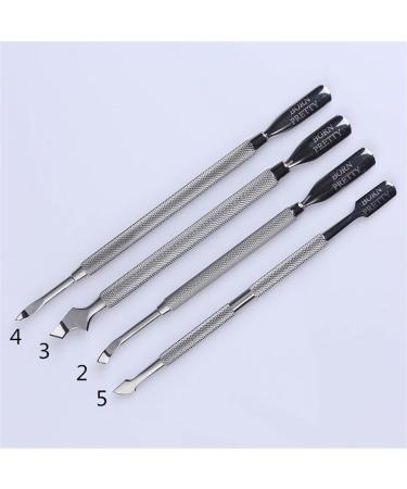 Nail Cuticle Pusher Nipper Clipper Scissors Dead Skin Remover Stainless Steel Rainbow Tweezer Manicure Nail Art Tool Pattern 10 - Buy Online on GoSupps.com