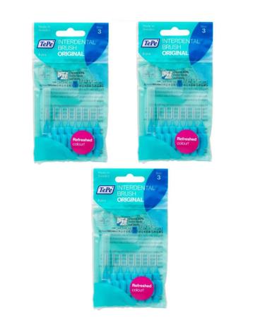 24 Tepe interdental brushes x-fine 0.6 mm blue