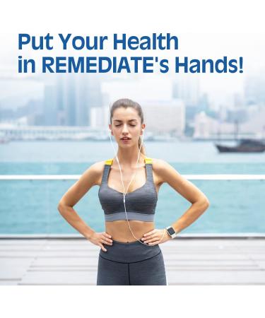 REMEDIATE Methylated B Complex Vitamins - Daily Energy & Nerve Support - 90 Vegan Caps - Buy Online on GoSupps.com