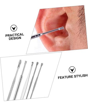 3 Sets 6-Piece Ear Cleaning Set with Pro Tools - Spiral Spring Ear Cleaner & Ear Wax Remover Kit - Buy Online on GoSupps.com