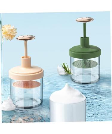 Mics Mikikit Foam Maker for Facial Cleansing Simple Stylish Bubbler for Shower Gel Shampoo Lotion Handy Foaming Tool for Bathroom Use in Green - Buy Online on GoSupps.com
