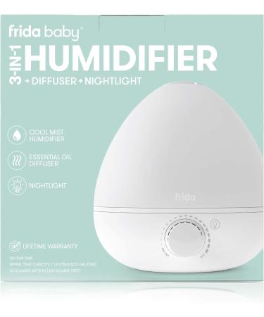 Frida Baby 3-in-1 Humidifier, Diffuser & Nightlight - Single Unit - Buy Online on GoSupps.com