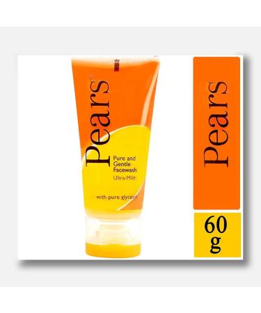 Pears Pure & Gentle Face Wash 60gm - Gentle Cleansing for All Skin Types International Shipping Available - Buy Online on GoSupps.com