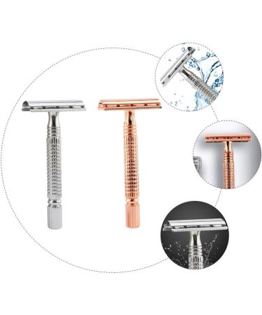 Doitool Bald Head Razor for Men - Double-Sided Metal Beard & Face Razor | Sorthager - Precision Grooming Tool for Smooth Shave - Buy Online on GoSupps.com