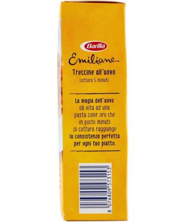  Italian Gourmet E.R. Barilla Egg Pasta Le Emiliane Taglierini Egg Pasta 275g + Italian Polpa Gourmet 400g Pack of 10 - Buy Online on GoSupps.com