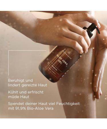 JUNGL CK Aloe Vera Gel - Cool Soothe & Moisturize Your Skin | International Shipping Available - Buy Online on GoSupps.com