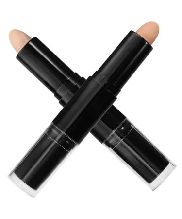 HAPINARY 2pcs Contour Stick Makeup Concealer Stick Contouring Stick for Makeup Concealer Stick for Makeup Women Makeup Supplies Highlighter Stick for Face Concealer Stick for Women