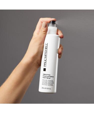 Paul Mitchell Freeze and Shine Super Hairspray Maximum Hold Shiny Finish Hairspray For Coarse Hair Refreshing cucumber melon scent with soft floral notes 8.5 Fl Oz (Pack of 1) - Buy Online on GoSupps.com