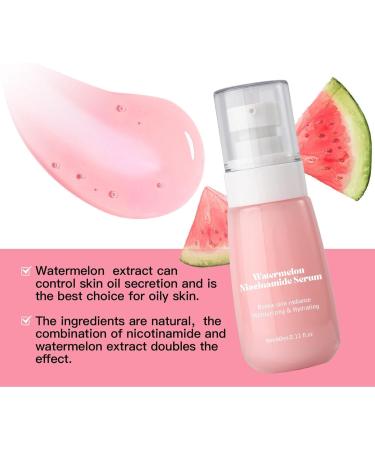 Watermelon Dew Drops Glow Recipe Niacinamide Dew Drops Serum Glow Recipe Watermelon Dew Drops Glow Recipe Watermelon Pore Minimizer And Priming Liquid Highlighter (2pc) - Buy Online on GoSupps.com