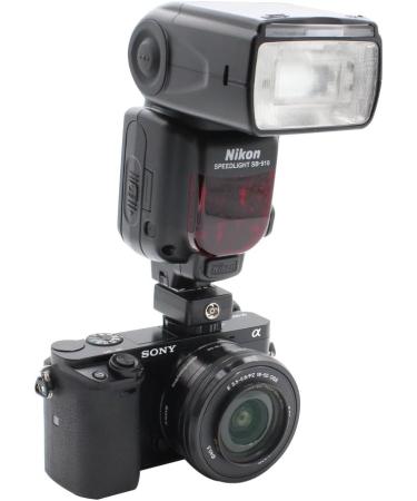 Foto&Tech Flash Hot Shoe Adapter for Sony a7III/a9/a99 II & Nikon Speedlite SB Compatible - a7R II/a7 II/a7/a7R/a7S II/a7S/a6500/a6300/a6000 - SB-500/SB-600/SB-700/SB-800/SB-900/SB-910 - Buy Online on GoSupps.com