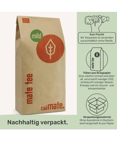 Buy Organic Mate Tea 1kg - Pure Fresh & Green Yerba Mate - Certified & Air-Dried in Germany - International Shipping Available - Buy Online on GoSupps.com