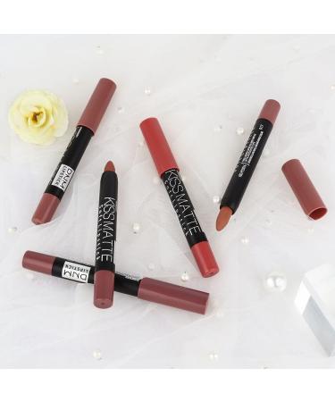 3 Colors Moisture Smooth Longwear Lipstick Pack Set - Matte Finish Waterproof Lip Crayon Collection (08 17 19) - Buy Online on GoSupps.com