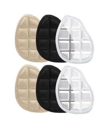 FOMIYES 3 Pairs Forefoot Half Size Pad Shoe Insert Cushion Forefoot Shoe Insert Shoes Too Big Inserts Forefoot Cushion Pad Shoe Tip Filler Metatarsal Shoe Pads Insole Pad Damping Jp Velvet