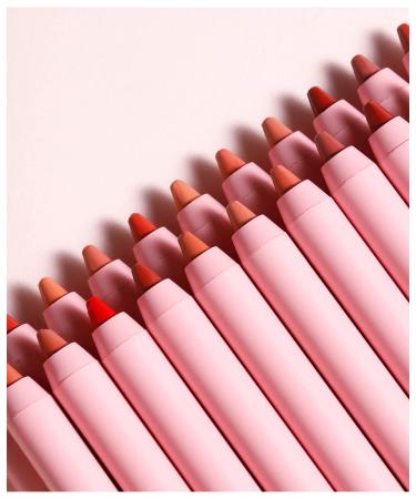 Orange Matte Lip Liner and Lipstick Set - Long Wear, Waterproof, High Pigmented Lip Colors - Buy Online on GoSupps.com