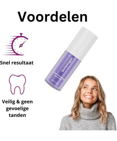 SmileVegan - Pro Whitening Serum - Teeth Whitening Kit - White Smile - Color Corrector - White Teeth - Alternative Teeth Whitening Strips - Buy Online on GoSupps.com