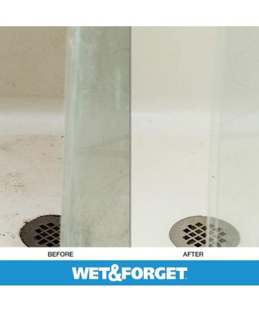 Wet & Forget Shower Cleaner 64oz - No Scrubbing, Bleach-Free Formula - Buy Online on GoSupps.com