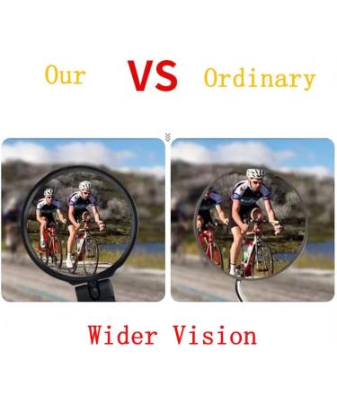 MA87 Quality Bicycle Handlebar Rearview Mirror - Flexible Safety Design (Black) - Shop Internationally - Buy Online on GoSupps.com