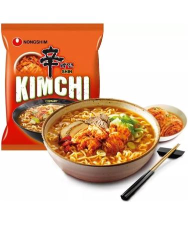 CNMART Korean Ramen Set Shin Ramyun Instant Noodle - Kimchi  - Buy Online on GoSupps.com