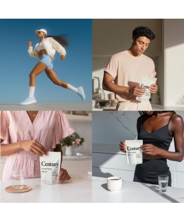 Century Structural Collagen Peptides Powder - 4 Patented Bioactive Peptides for Joint Bone & Tendon Repair - Grass Fed 20g Dose Unflavored (30 Servings) - Buy Online on GoSupps.com
