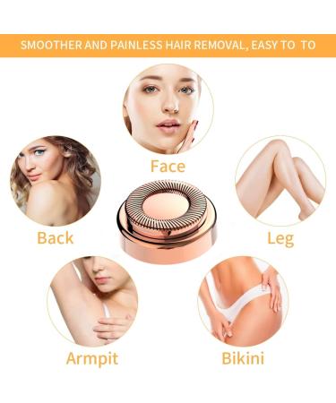 Flawless Hair Remover Replacement Heads - 8pcs GEN 1 18K Rose Gold Blades for Ultimate Cleaning - Buy Online on GoSupps.com