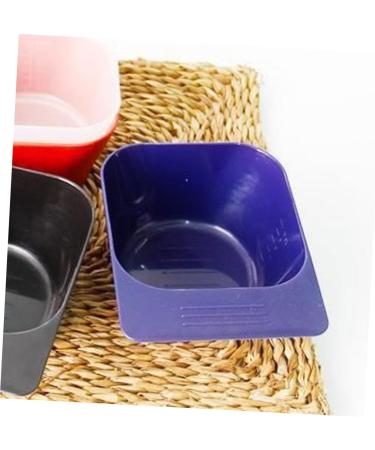 Healeved 3 Pi ces Bols Capillaire Profond Bleu Bols de M lange pour Salon de Coiffure Pratiques et Durables pour Coloration et Soins des Cheveux - Buy Online on GoSupps.com