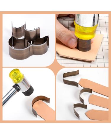 WUTA Hollow Punch Cutter Tool - Leather Craft Kit for DIY Handmade Projects - Buy Online on GoSupps.com
