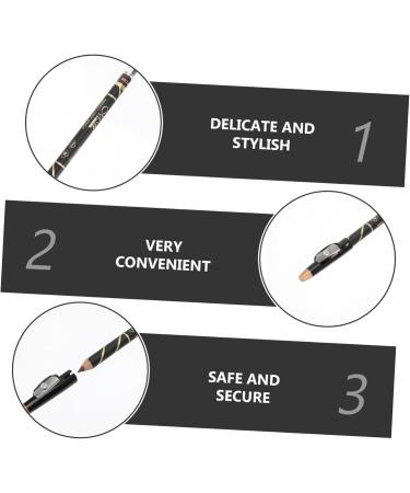 Beavorty 24 Pcs Two-in-one Eyebrow Pencil Eyebrow Pen Eyelash Tool Portable Eyebrow Pencils Woman - Buy Online on GoSupps.com