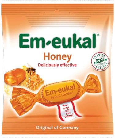 Dr. C. Soldan Em Eukal Throat Lozenges - Honey and Eucalyptus 50 g Each - Buy Online on GoSupps.com