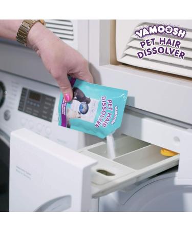 Vamoosh Pet Hair Dissolver 3 x 100g - Pet Hair Remover for Washing Machines - Buy Online on GoSupps.com