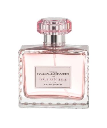 Perle Precieuse- 3.4 Oz Eau De Parfum - Fragrance Mist For Women - Powdery Floral Musk Scent - Perfume Spray With Mandarin Pear Rose Musk Vanilla Accords