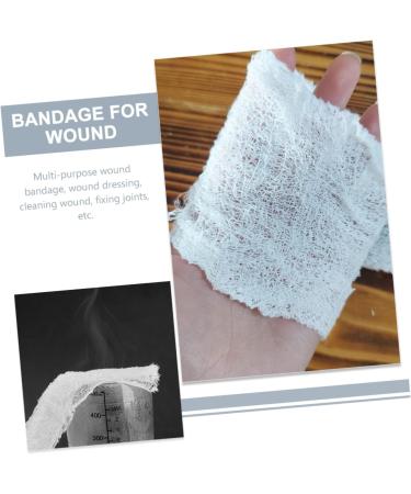 VANZACK 3pcs Compressed Gauze Medical Tape - Compression & Outdoor Tape Accessories - 350x11cm - White Cotton for First Aid & Wound Care - Buy Online on GoSupps.com
