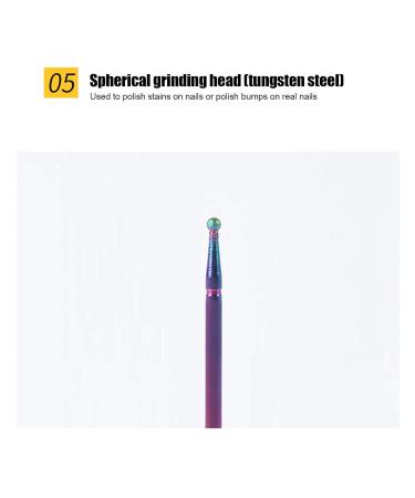 Premium Nail Grinding Head & Drill - Ceramic Nail Polishing for Salons & Home Use - International Shipping - Buy Online on GoSupps.com