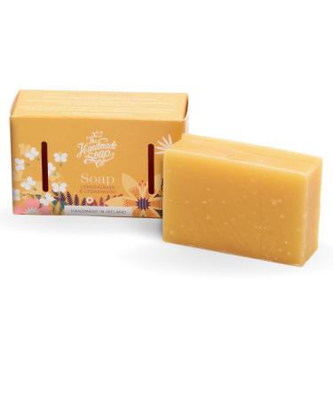 The Handmade Soap Company Soap Bar Lemongrass & Cedarwood Handmade Bar of Soap Natural Bar Soap Organic Bath Soap Cruelty Free & Vegan Hand Soap Bar 3.5 oz
