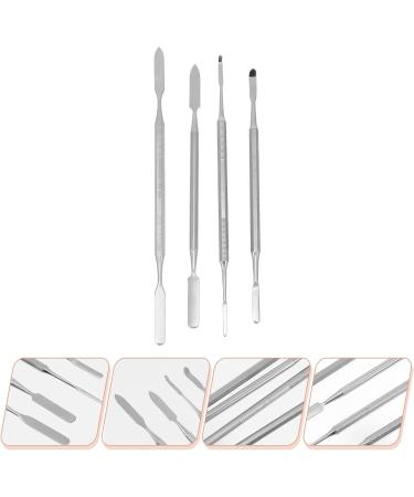 Toyvian Lot de 4 B tonnets D Agitation en Acier Inoxydable Spatules Cosm tiques Multifonctions Tailles Hexagonale Octogonale et Ronde Accessoires Manucure et Maquillage Professionnels - Buy Online on GoSupps.com
