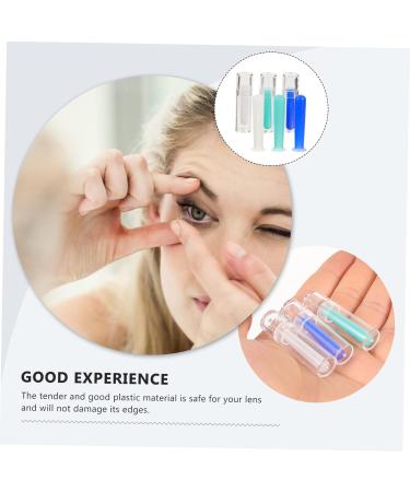 Buy Minkissy 18 STK Contact Lens Suction Tool - Portable RGP Lens Applicator & Soft Mirror for Easy Nursing Care - International Shipping Available - Buy Online on GoSupps.com