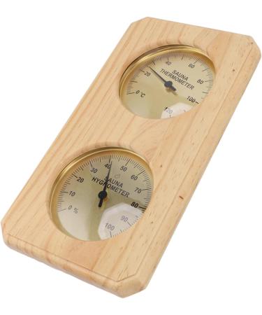 Precise 2-in-1 Sauna Thermometer & Hygrometer | Ideal Temperature & Humidity Measurement for Perfect Sauna Conditions - International Shipping - Buy Online on GoSupps.com