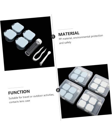 Buy Gatuida Makeup Mirror & 4pcs Colored Contact Lenses - Stylish Contact Lens Case & Travel Bag - Buy Online on GoSupps.com