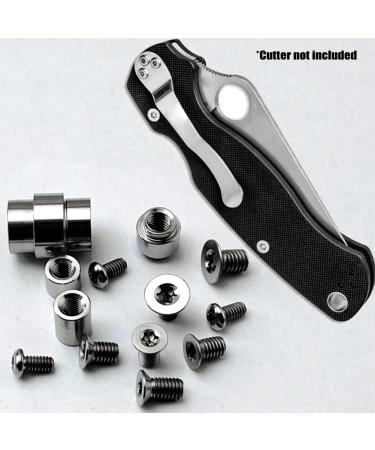 1Set C81 Screws Titanium Alloy C81 Handle Screws Tube Clip Screws for C81 Cutter Screw Bolt Retainer Fender Liner Clips for Car Wheel Arch Cover Undertray Fender(Silver) - Buy Online on GoSupps.com