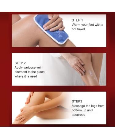 Varicose Cream with Collagen & Herbal Serum for Tighter Skin - Ideal for Postpartum & Obese Relief - Buy Online on GoSupps.com