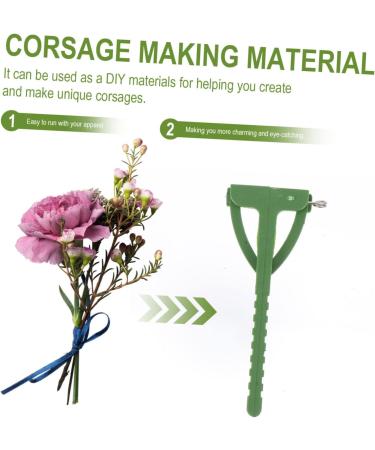 1 Set 100pcs Diy Corsage Material Plant Magnets Boutonniere Flower Brooch Accessories T-shape Brooch - Buy Online on GoSupps.com
