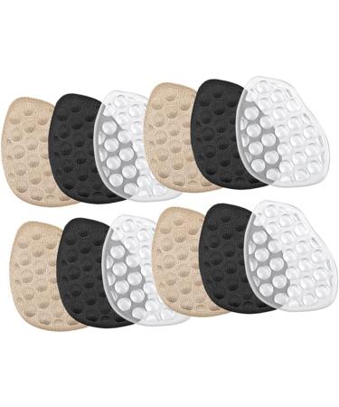 NOLITOY 30 Pairs High Heel Forefoot Pads | Comfortable Flannel Cushion Sleeves & Stickers for Metatarsal Support - Perfect for All Types of Heels - Buy Online on GoSupps.com