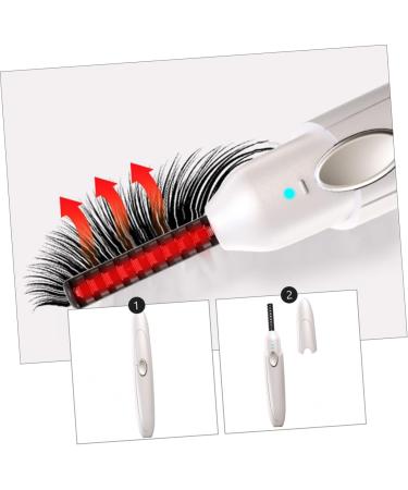 Housoutil 1 Set Eyelash Curler Electric Eyelash Curling Tool Make up Kit Heated Curler USB Charging Hand Wisking Tool Electric Makeup Tool Eyelash Curling Clip Charge Hair Curler White Abs - Buy Online on GoSupps.com