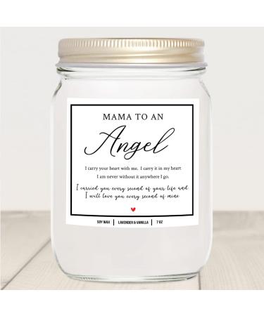 YouNique Designs Miscarriage Candle - 7oz Sympathy Gift for Mothers | Infant Loss Memorial | All Natural Soy Aromatherapy (Lavender & Vanilla - Buy Online on GoSupps.com