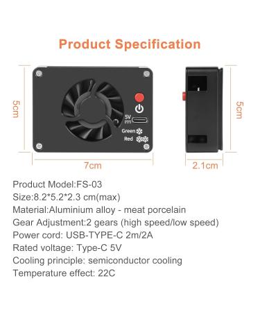 Shentec Camera Fan for ZV-E1 ZV-1F ZV-1 & ZV-E10L - Optimize Cooling for Your Sony Camera - Buy Online on GoSupps.com