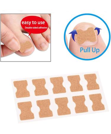 Ingrown Toenail Treatment Ingrown Toenail Corrector Ingrown Toenail Correction Patch Fixer Pedicure Toenail Correction Patch Sticker Foot Care Tool Ingrown Toenail Corrector Strips Foot Care Kit - Buy Online on GoSupps.com