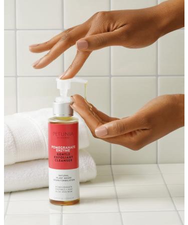Pomegranate Gentle Exfoliant Cleanser Fragrance-Free Anti-Aging Deep Cleansing Gel for Sensitive Skin | Organic Vegan Face Wash 5.07 fl oz - Buy Online on GoSupps.com
