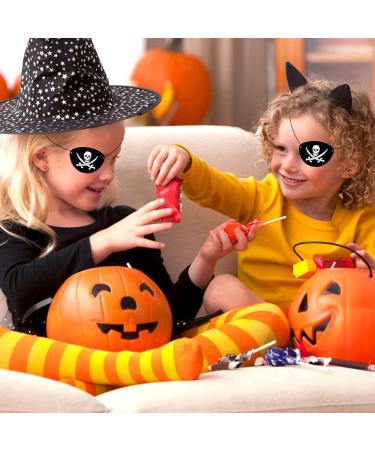 Tuknn 8-Piece Pirate Eye Flap Set | Eye Patches & Accessories for Pirate Parties | Children's Birthday Decorations - Buy Online on GoSupps.com