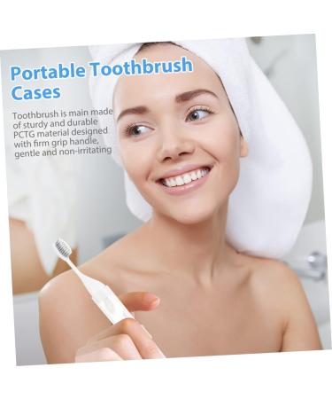 Mobestech Children's Portable Toothbrush Set - 2PC Mini Travel Soft Bristle Toothbrushes for Kids & Adults | Perfect Hiking & Travel Companion - Buy Online on GoSupps.com